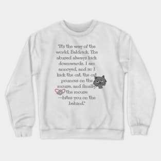 Kicking downwards Crewneck Sweatshirt